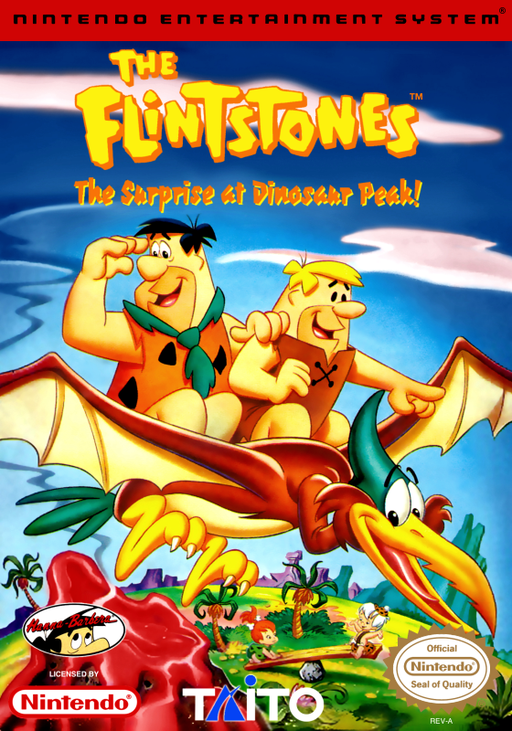 Flintstones, The - The Surprise at Dinosaur Peak! (USA) box art